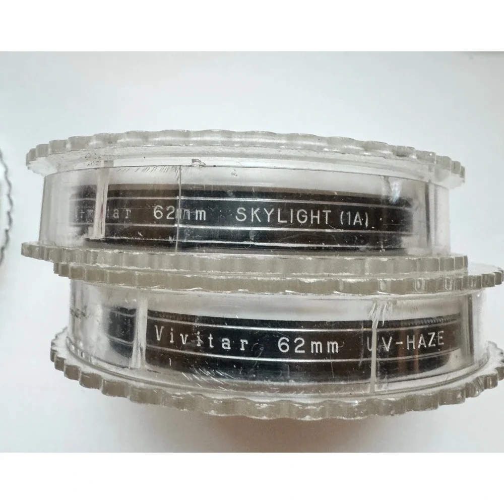 Minolta Vivitar Lens Bundle:‎ Tele Converter, UV Haze, Skylight Filters Manual